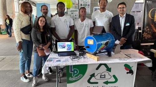 L'initiative lycéenne martiniquaise Relife energy s'illustre au festival des mini-entreprises à Paris