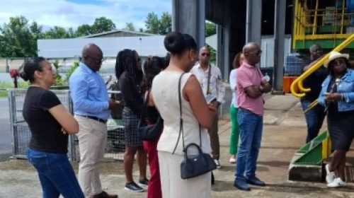 Les représentants des CCI des 11 territoires d'Outre-mer en visite en Guyane