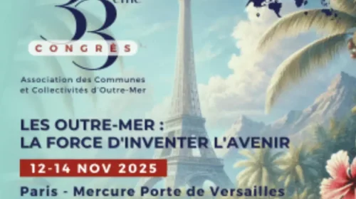L'ACCD'OM organisera son 33ème Congrès à Paris, sous la thématique « Les Outre-mer, la force d’inventer l’avenir »